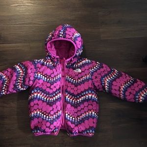 The North Face down jacket,4t